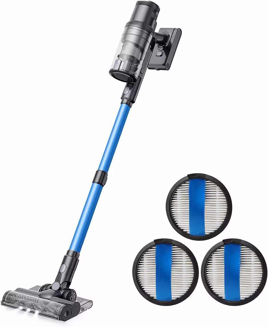 Proscenic P11 Ultra — aspirateur balai sans fil 50 kPa avec laser vert — 12/15