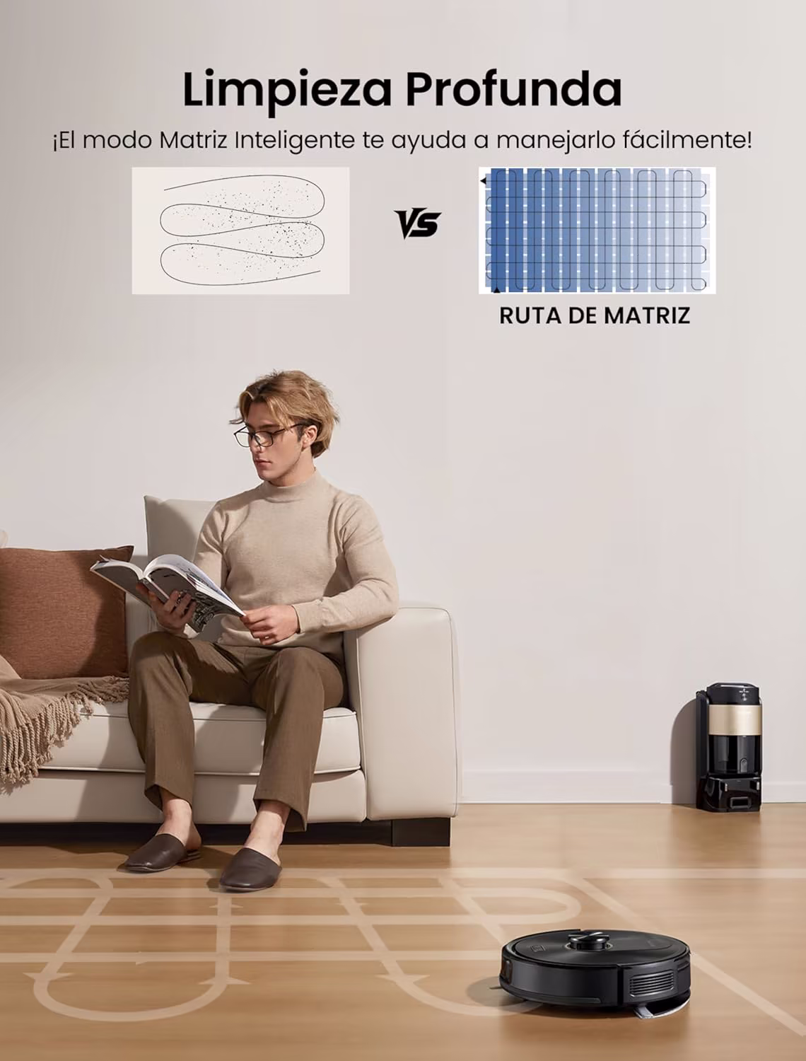 Proscenic Q20 Plus — robot aspirador flagship LiDAR con estación todo-en-uno — 9/11