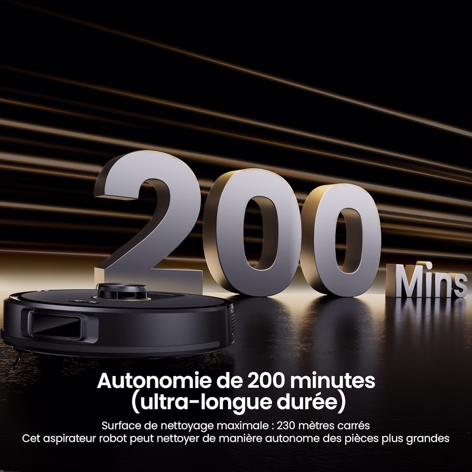 Proscenic Q20 Plus — aspirateur robot flagship LiDAR avec station tout-en-un — 7/13